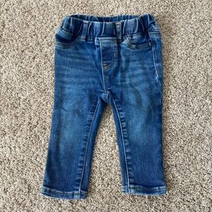 Baby Gap toddler girl jeans jeggings size 12-18 months